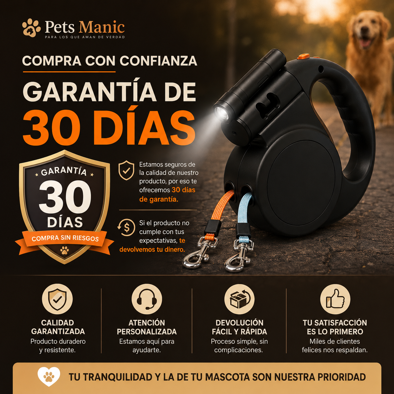 PetsManic™ Sin Estrés y Sin Enrredos